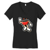death by chocolate Women's V-Neck T-Shirt