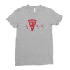 pizza is life Ladies Fitted T-Shirt