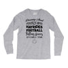 dreaming about pumpkin spice hayrides footbal falling leaves family ti Long Sleeve Shirts
