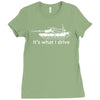 abrams tank Ladies Fitted T-Shirt