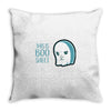 boo sheet Throw Pillow