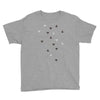 DOWN UP / scandi white / warm grey / flax / lavender Youth Tee