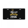 kings are born in 1956 License Plate