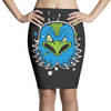 oiseau en colere Pencil Skirts