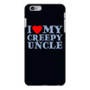 i heart my creepy uncle iPhone 6/6s Plus Case