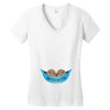 Two Peas In a Pod Twin Chocolate Baby Boys Women's V-Neck T-Shirt