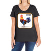 cock Ladies Curvy T-Shirt