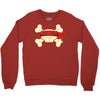ninja pirate jolly roger Crewneck Sweatshirt