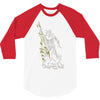zeus gott griechenland olymp herrscherblitz jupiter mythologie 3/4 Sleeve Shirt