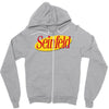 new seinfeld logo Zipper Hoodie