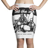 let the sea and get more energy white Pencil Skirts