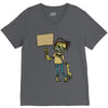 zombies (3) V-Neck Tee