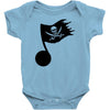 music pirate Baby Onesie