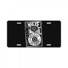 where words fail, music speaks License Plate