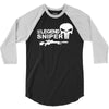 american sniper punisher 3/4 Sleeve Shirt