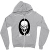 LIKE A SKULL Zipper Hoodie