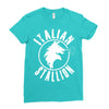 italian stallion 2 Ladies Fitted T-Shirt