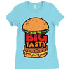 big tasty Ladies Fitted T-Shirt