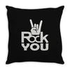 rock you Throw Pillow
