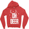 oh deer Zipper Hoodie