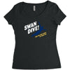 swan dive Women's Triblend Scoop T-shirt