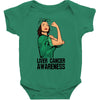 liver cancer awareness can do it Baby Bodysuit