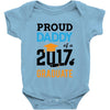Class of 2017 Proud Daddy Graduation Baby Onesie