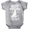 Best Friend German Shepherd Baby Bodysuit
