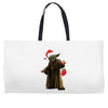 yoda christmas Weekender Totes