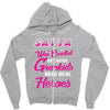 Savta Was Created Because Need Real Heroes Zipper Hoodie