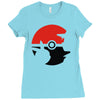 pokemon masterball Ladies Fitted T-Shirt