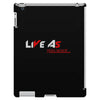LIVE AS YOU WANT iPad 3 and 4 Case