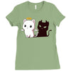 purr evil Ladies Fitted T-Shirt