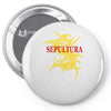 sepultura logo soulfly cavalera conspiracy death thrash metal Pin-back button