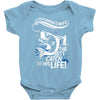 the best catch of his life! Baby Bodysuit