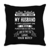 Dear Husband, Love, Your Favorite Throw Pillow