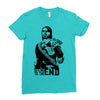 outlaws to the end 5 Ladies Fitted T-Shirt