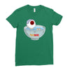 medama oyaji manga Ladies Fitted T-Shirt