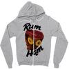 rum ham Zipper Hoodie