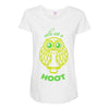 owls are a hoot Maternity Scoop Neck T-shirt