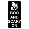 say boo and scary on Samsung Galaxy S7
