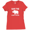 chubby unicorn Ladies Fitted T-Shirt