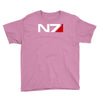 mass effect n7 logo Youth Tee