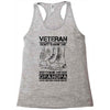 Veteran Don't Thank Me Thank My Grandpa Who Never Came Back Racerback Tank