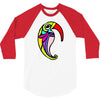 color bird 3/4 Sleeve Shirt