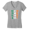 WHO THE FOOK IS THAT GUY Women's V-Neck T-Shirt