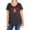 Detroit vs Everbody Ladies Curvy T-Shirt