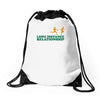 long distance relationship Drawstring Bags