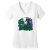 now, you will deal with me Women's V-Neck T-Shirt