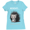 mondays (2) Ladies Fitted T-Shirt